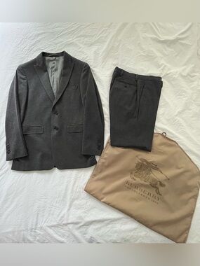 Burberry Dark Grey Slim Fit Suit